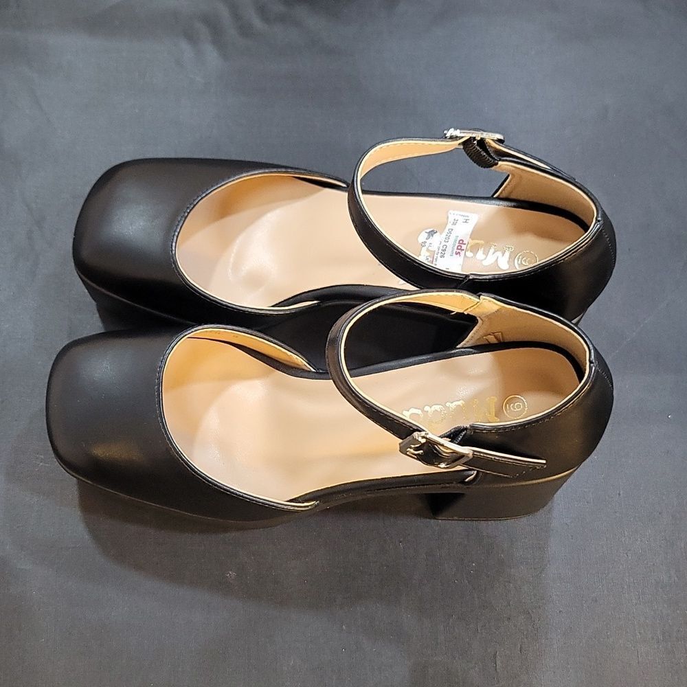 BRAND NEW MUDD BLOCK-HEEL ADJUSTABLE ANKLE STRAP SANDAL - Picture 6 of 16